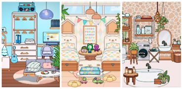 Скачать Toca Boca House Ideas Персонализация для Андроид скриншот 2