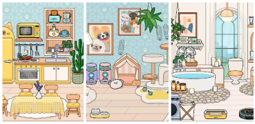 Скачать Toca Boca House Ideas Персонализация для Андроид скриншот 3