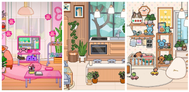 Скачать Toca Boca House Ideas Персонализация для Андроид скриншот 4