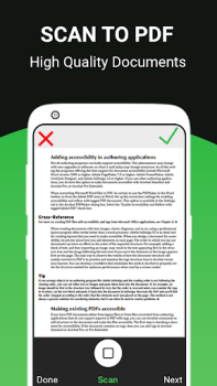 Скачать DocScan - PDF Scanner App Работа для Андроид скриншот 7