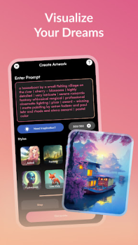 Скачать Dream AI Art Generator Искусство и дизайн для Андроид скриншот 2