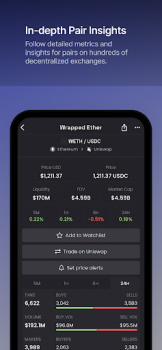 Скачать DEX Screener Финансы для Андроид скриншот 2