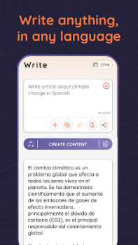 Скачать AI Chat & AI Writer - Genie Работа для Андроид скриншот 4