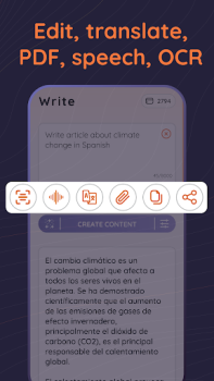 Скачать AI Chat & AI Writer - Genie Работа для Андроид скриншот 6
