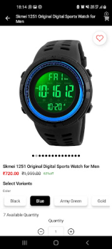 Скачать Skmei Watch Store Покупки для Андроид скриншот 3