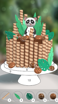 Скачать Cake Coloring 3D Настольные игры для Андроид скриншот 3