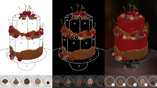 Скачать Cake Coloring 3D Настольные игры для Андроид скриншот 5