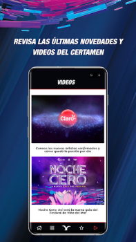 Скачать Claro Viña 2023 Развлечения для Андроид скриншот 5
