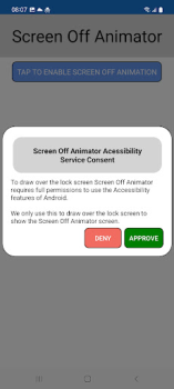 Скачать Screen Off Animator Персонализация для Андроид скриншот 2