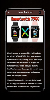 Скачать smart watch T900 Pro Max Guide Работа для Андроид скриншот 3