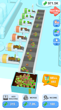 Скачать Candy Factory Tycoon Казуальные для Андроид скриншот 2