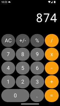 Скачать iOS Calculator Персонализация для Андроид скриншот 3