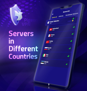 Скачать Pigeon VPN - Ultimate & Fast Инструменты для Андроид скриншот 5