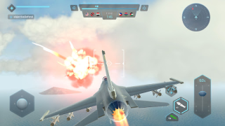 Скачать Sky Warriors: воздушные бои Экшен для Андроид скриншот 3