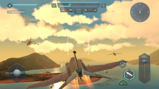 Скачать Sky Warriors: воздушные бои Экшен для Андроид скриншот 4