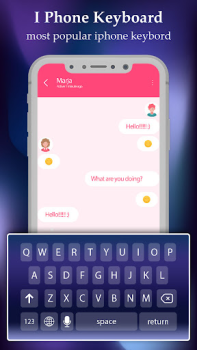 Скачать Keyboard For iPhone 14 pro Персонализация для Андроид скриншот 5