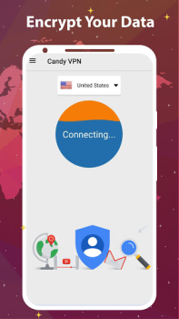 Скачать Candy VPN Инструменты для Андроид скриншот 5