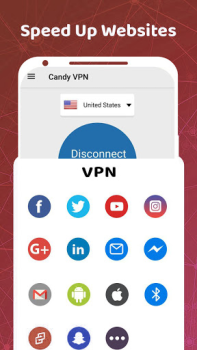 Скачать Candy VPN Инструменты для Андроид скриншот 6