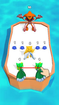 Скачать Merge Super - Monster Fight Аркады для Андроид скриншот 2