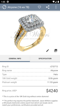 Скачать Ring Sizer by Jason Withers © Стиль жизни для Андроид скриншот 4