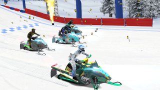 Скачать Mad Skills Snocross Гонки для Андроид скриншот 2