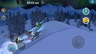 Скачать Mad Skills Snocross Гонки для Андроид скриншот 3