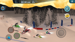 Скачать Mad Skills Snocross Гонки для Андроид скриншот 7