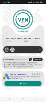 Скачать T VPN (PRO) Инструменты для Андроид скриншот 3