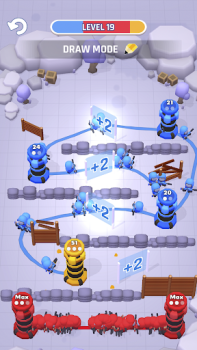 Скачать Tower War Draw 3D - Takeover Стратегии для Андроид скриншот 3