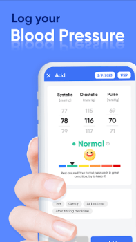 Скачать Blood Pressure Monitor Здоровье и фитнес для Андроид скриншот 2