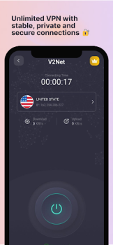 Скачать V2Net vpn : V2ray Fast, secure Инструменты для Андроид скриншот 5