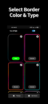 Скачать Border Light: RGB Borderscreen Персонализация для Андроид скриншот 4