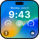 Скачать  Lock Screen iOS 16