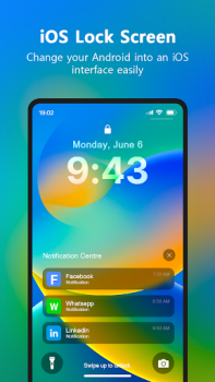 Скачать Lock Screen iOS 16 Персонализация для Андроид скриншот 3