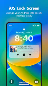 Скачать Lock Screen iOS 16 Персонализация для Андроид скриншот 4