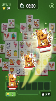 Скачать Mahjong Triple 3D -Tile Match Настольные игры для Андроид скриншот 3