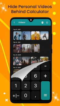 Скачать Secret Calculator - Hide Apps Видеоплееры и редакторы для Андроид скриншот 6