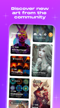 Скачать WOMBO Dream: ИИ-искусство Искусство и дизайн для Андроид скриншот 5