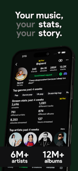 Скачать stats.fm for Spotify Музыка и аудио для Андроид скриншот 2