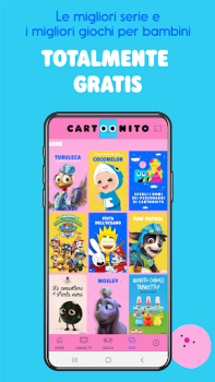 Скачать Cartoonito App serie e giochi Развлечения для Андроид скриншот 2