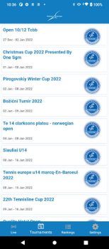 Скачать Tennis Europe Спорт для Андроид скриншот 4