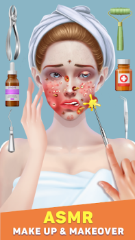 Скачать ASMR Spa: Makeup & Makeover Симуляторы для Андроид скриншот 2
