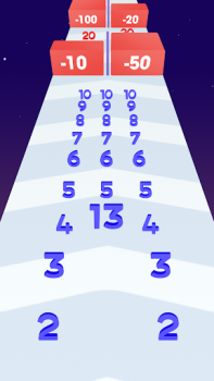 Скачать Numbers Merge: Plus and Run! Симуляторы для Андроид скриншот 2
