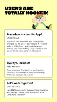 Скачать Macadam - Walk And Earn Здоровье и фитнес для Андроид скриншот 7