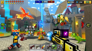 Скачать Pixel Gun 3D Стрелялки Онлайн Экшен для Андроид скриншот 3