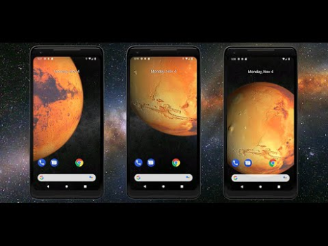 Скачать Марс 3D живые обои Персонализация для Андроид скриншот 8