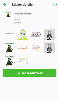 Скачать Islamic stickers for whatsapp Социальные для Андроид скриншот 5