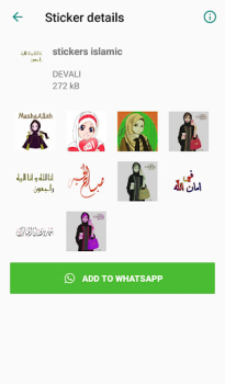 Скачать Islamic stickers for whatsapp Социальные для Андроид скриншот 7