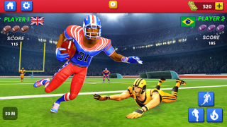 Скачать Football Kicks: Rugby Games Спортивные игры для Андроид скриншот 2