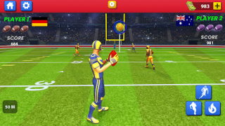 Скачать Football Kicks: Rugby Games Спортивные игры для Андроид скриншот 3